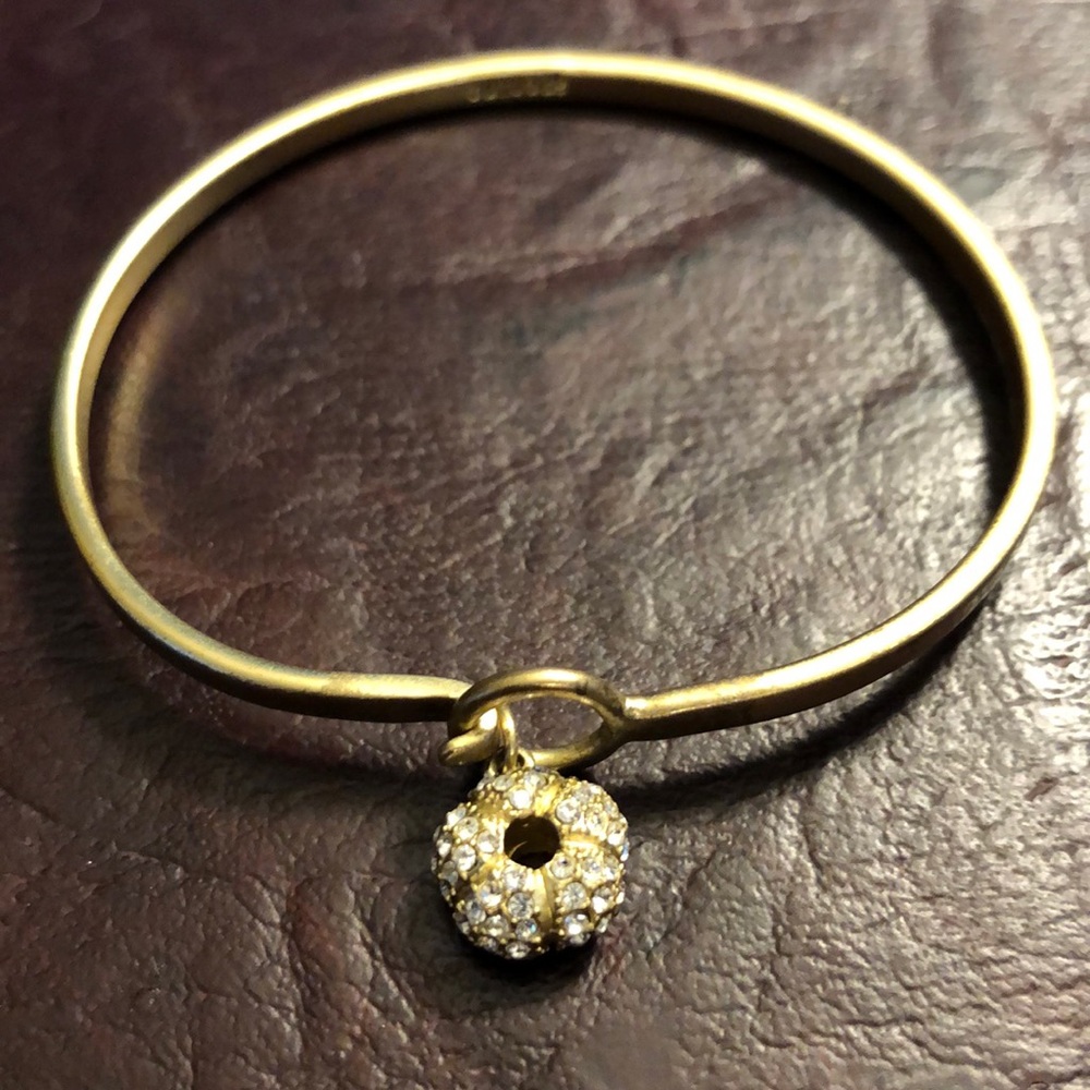Spartina Gold Bracelet with Pave Diamonds